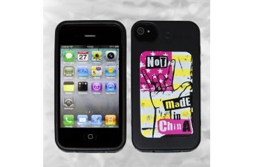 Image of Nite Ize Biodegradable Bio Case for Iphone 4 &amp; 4S, Black Not Made in China BIO-IP4-01G2