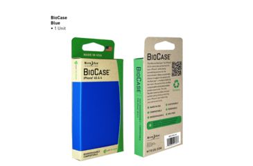 Image of Nite Ize Biodegradable Bio Case for Iphone 4 &amp; 4S, Blue BIO-IP4-03
