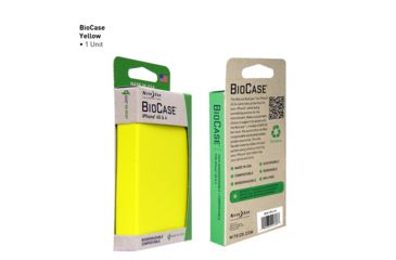 Image of Nite Ize Biodegradable Bio Case for Iphone 4 &amp; 4S, Yellow BIO-IP4-16