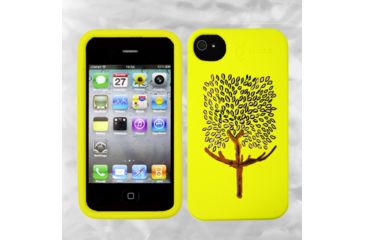 Image of Nite Ize Biodegradable Bio Case for Iphone 4 &amp; 4S, Yellow Tree BIO-IP4-16G6