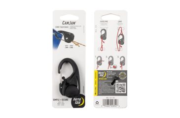 Image of Nite Ize CamJam Cord Tightener, Black, Small, NCJ-01-R3
