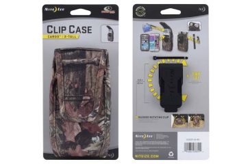 Image of Nite Ize Clip Case Cargo Universal Rugged Holster, Extra Tall, Mossy Oak Break-Up Infinity, CCCXT-22-R3