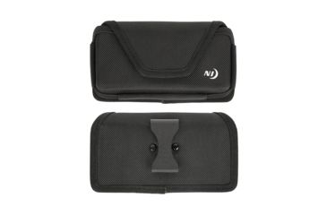 Image of Nite Ize Clip Case Hardshell Horizontal Universal Rugged Holster, Black, Extra Large, HSHSXL-01-R3