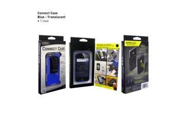 Image of Nite Ize Connect Case for Iphone 4 &amp; 4S, Blue Translucent CNT-IP4-03TC