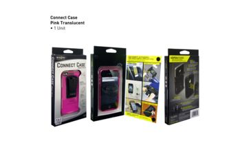 Image of Nite Ize Connect Case for Iphone 4 &amp; 4S, Pink Translucent CNT-IP4-12TC