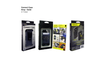 Image of Nite Ize Connect Case for Iphone 4 &amp; 4S, Solid Grey CNT-IP4-09SC
