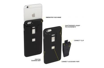 Image of Nite Ize Connect Case for iPhone 6 Plus,Black CNTI6P-01-R8
