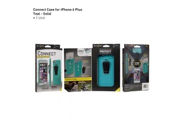 Image of Nite Ize Connect Case for iPhone 6 Plus,Teal CNTI6P-36-R8