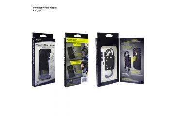 Image of Nite Ize Connect Case/Mobile Mount Combo Pack - Black CNTMM-IP4-01SC
