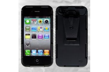 Image of Nite Ize Connect Case/Mobile Mount Combo Pack - Black CNTMM-IP4-01SC