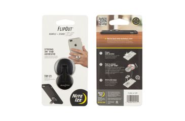 Image of Nite Ize FlipOut Handle with Stand, Black, One Size FLO2-01-R7