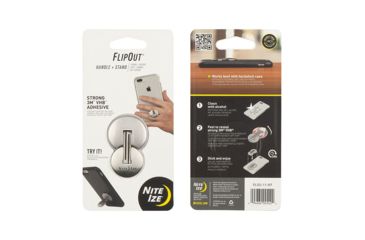 Image of Nite Ize FlipOut Handle with Stand, Stainless, One Size FLO2-11-R7