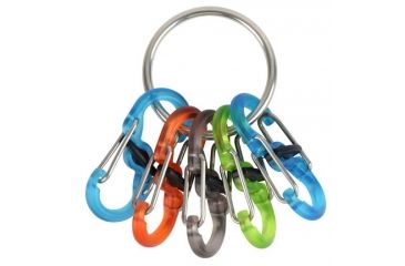 Image of Nite Ize KeyRing Locker S-Biner, Assorted, KRGP-11-R3