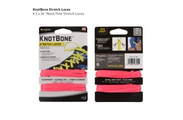 Image of Nite Ize KnotBone Stretch Laces,Neon Pink KBL-35-2R7