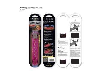 Image of Nite Ize Nite Dawg LED Collar Cover - Pink NDCC-03-12