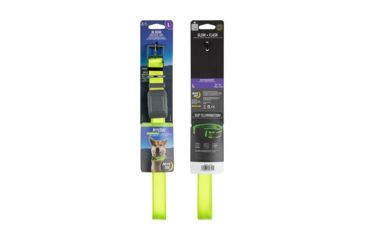 Image of Nite Ize NiteDog Rechargeable LED Collar, Lime/Green, Large, NDCRL-17-R3