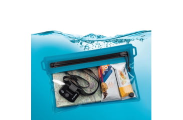 Image of Nite Ize RunOff Waterproof Medium Travel Pouch, Blue, Medium, ROFM-03-R3