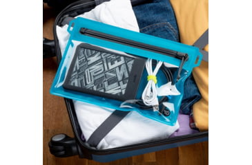Image of Nite Ize RunOff Waterproof Medium Travel Pouch, Blue, Medium, ROFM-03-R3