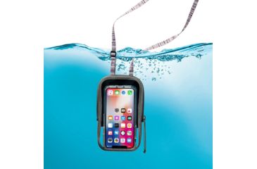 Image of Nite Ize RunOff Waterproof Phone Case, Charcoal, One Size, ROPC-09-R3