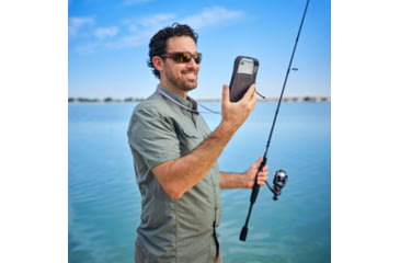 Image of Nite Ize RunOff Waterproof Phone Cases, Charcoal, 3.85 x 6.65 x 0.70in, ROPC-09-R8
