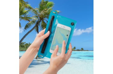 Image of Nite Ize RunOff Waterproof Small Travel Pouch, Blue, Small, ROFS-03-R3