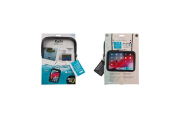 Image of Nite Ize RunOff Waterproof Tablet Case, Charcoal, Fits tablets up to 7.63in wide and 10.23in tall, ROTC-09-R3