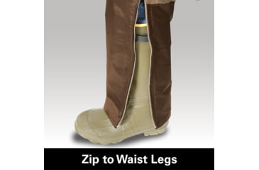 Image of Nite Lite Pro Non-Insulated Bib - Mens, Small, Brown, NLHAB - Small