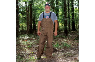 Image of Nite Lite Pro Non-Insulated Bib - Mens, Small, Brown, NLHAB - Small