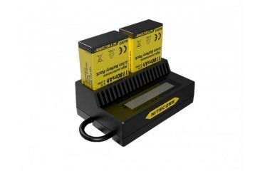 Image of Nitecore Intelligent USB Charger for GoPro 3 or 3+ Batteries, Yellow NITECORE-UGP3