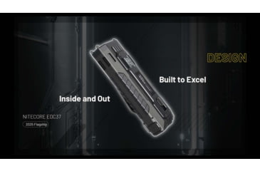 Image of Nitecore EDC37 USB-C Rechargeable 8000 Lumens LED EDC Flashlight