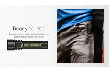 Image of Nitecore EX7 USB-C Rechargeable 6000 Lumens LED Flashlight