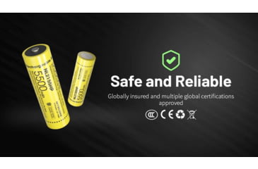 Image of Nitecore NL2155HP 5500mAh 21700 Rechargeable Battery