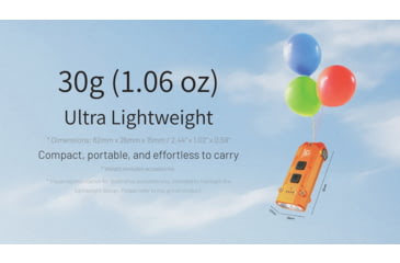 Image of Nitecore TIP3 Rechargeable Keychain Lithium Ion 720 Lumens LED Flashlight, Blue, 6952506409778