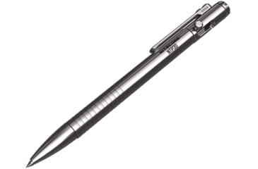 Image of Nitecore NTP30 Titanium Bidirectional Bolt Action Tactical Pen, Silver, 6952506492879