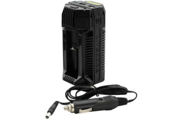 Image of Nitecore Smart Battery Charger, Li-ion/ Ni-Cd/ Ni-MH, 2 Channels, 6A Charging Current, Black, V2