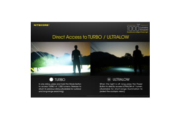 Image of Nitecore TUP 1 x 3.7V Li-ion CREE XP-L HD V6 LED Keychain Flashlight, 1000 Lumen, Black, 6952506404940