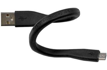 Image of Nitecore USTAND Flexible Micro-USB Charging Cable Stand, Black, 6952506492558
