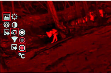 Image of NiteHog Viper 35 Lite Gen 2 1x29.17mm Thermal Monocular and Clip-On