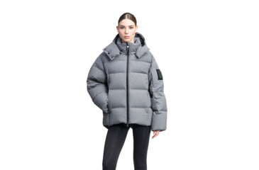 Image of Nobis Una Performance Puffers - Womans, Concrete, Medium, UNA-Concrete-M