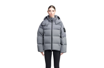 Image of Nobis Una Performance Puffers - Womans, Concrete, Medium, UNA-Concrete-M