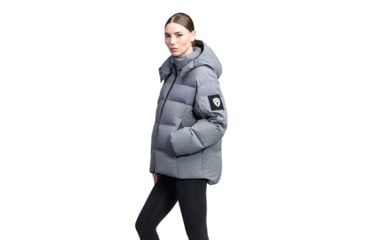 Image of Nobis Una Performance Puffers - Womans, Concrete, Medium, UNA-Concrete-M
