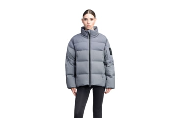Image of Nobis Una Performance Puffers - Womans, Concrete, Medium, UNA-Concrete-M