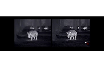 Image of NOCPIX 4x 35mm LUMI H35 Compact Thermal Monocular, 640x512, Black, LUMI-H35