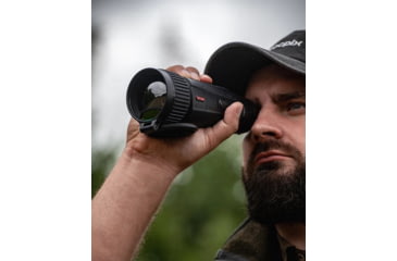 Image of NOCPIX VISTA, Thermal Imaging Sight, 2X Magnification, 50mm Objective, 1280X1024 Thermal Sensor, 1,200 Yard Laser Range Finder, Black VISTA-S50R