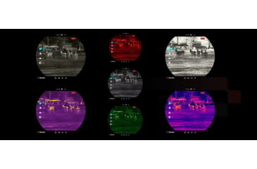 Image of NOCPIX VISTA, Thermal Imaging Sight, 2X Magnification, 50mm Objective, 1280X1024 Thermal Sensor, 1,200 Yard Laser Range Finder, Black VISTA-S50R