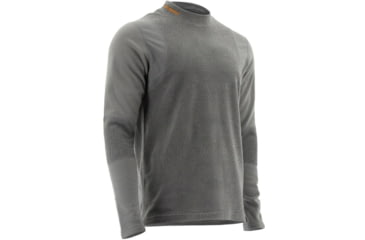 Image of Nomad Cottonwood Ls Crew Neck Heavyweight Bl Mud Xx-large