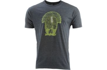 Image of Nomad Gobbler Word Cloud Men's T-shirt Heather Grey Xxx-large