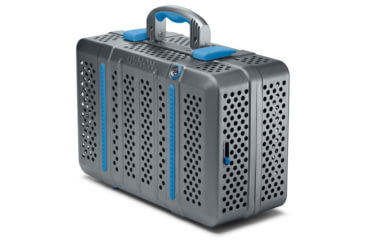 Image of Nomad Grills Barbecue Grill And Smoker, Blue, Medium, NG-2001-GG-BLU