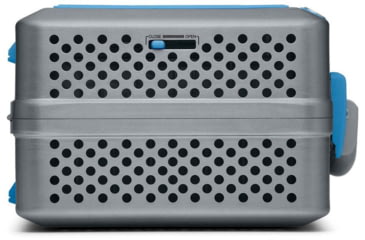 Image of Nomad Grills Barbecue Grill And Smoker, Blue, Medium, NG-2001-GG-BLU