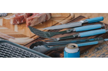 Image of Nomad Grills BBQ Tool Set, Blue, Small, NG-BBQTS-BLU